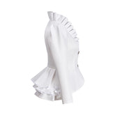 Edward White Coat Cosplay Costume - Anime-Inspired Outfit for Fans & Collectors - Halloweez